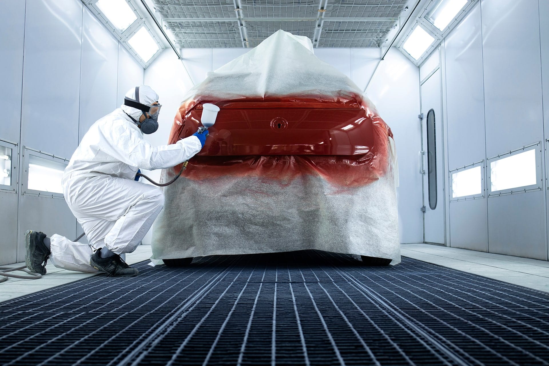 Partial car painting in croydon